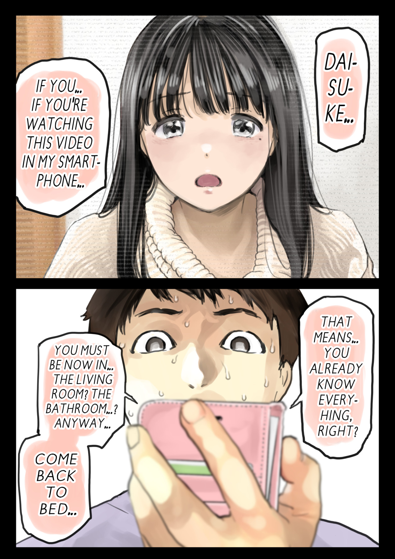 Hentai Manga Comic-I Just Snooped through Her Smartphone-Chapter 2-109